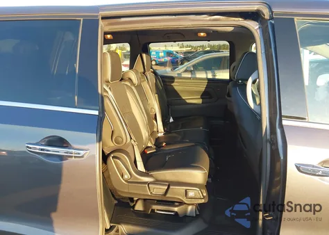 2023 Honda Odyssey Elite z USA, uszkodzony, nr VIN 5FNRL6H90PB069691